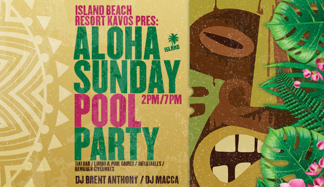 Aloha Pool Party – Slider