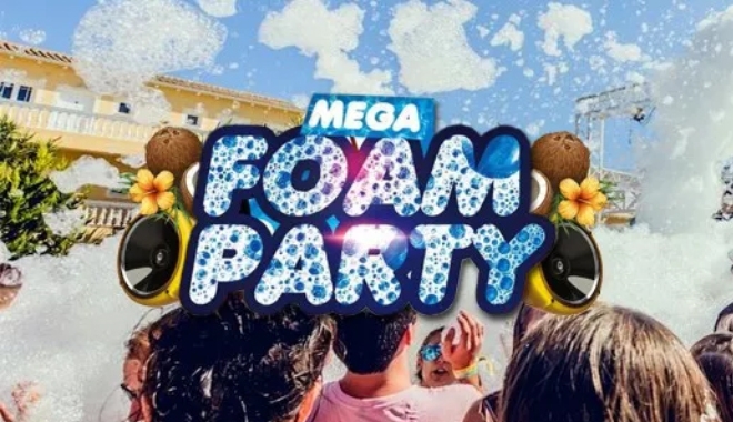 Mega Foam Party – Slider